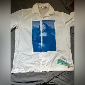 Off-white Mona Lisa short sleeve shirt